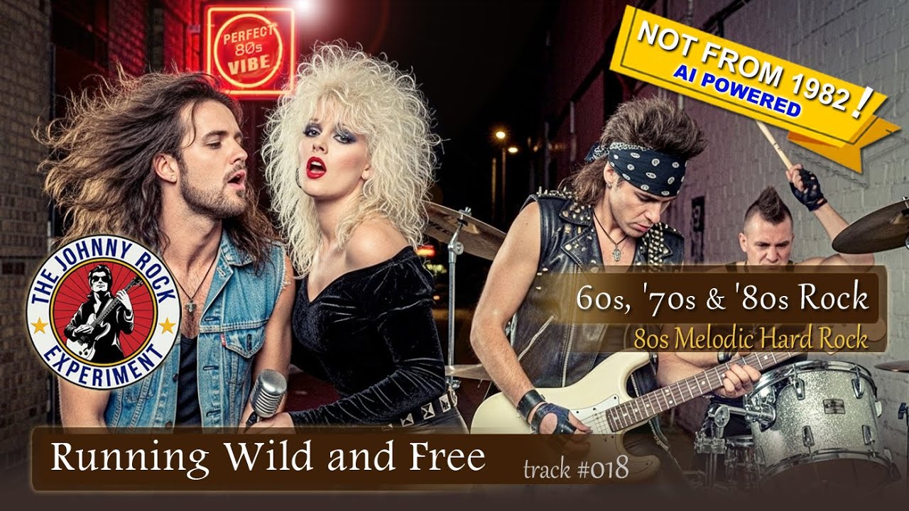 Running Wild and Free - From The Johnny Rock Experiment | 80s Melodic Hard Rock Anthem