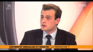 Le 7/8 L’Actu – Edition spéciale “Fermeture de l’UV.S.Q. ?” du vendredi 20 décembre 2013