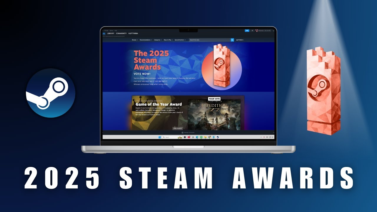 I VOTED ALREADY How To Vote For Games In The 2025 Steam Awards 