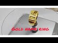 Gold Name Ring | Gold Ring Design💍|Handmade Design