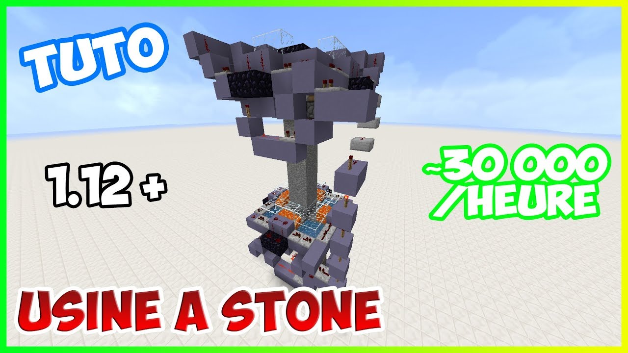 Comment Faire Une Usine A Stone Minecraft Oséan