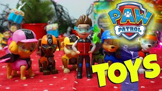Paw Patrol Super Cowboy Pups Toys, Skye, Marshall And Other Pups Heroes. Look And Play.
