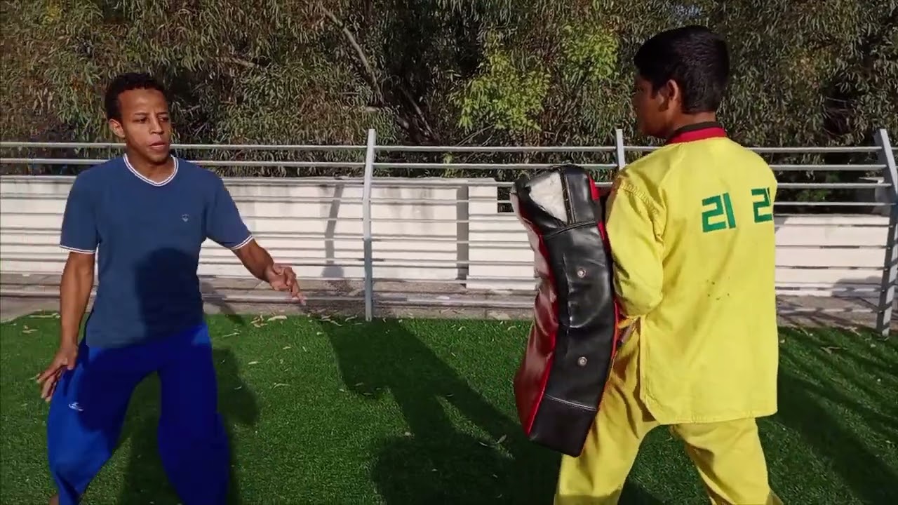 Power Kick like 1 inch punch concept