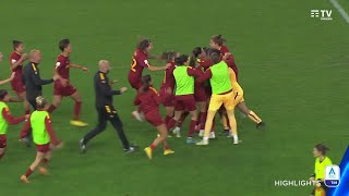 Juventus-Roma 4-5 d.c.r. | Ceasar decisiva! | Supercoppa Femminile Ferrovie dello Stato Italiane