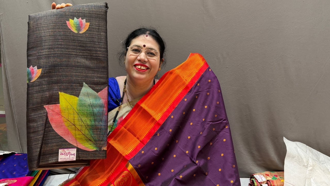 kalanjali paithani streaming of Kasturi Paithani Yeola