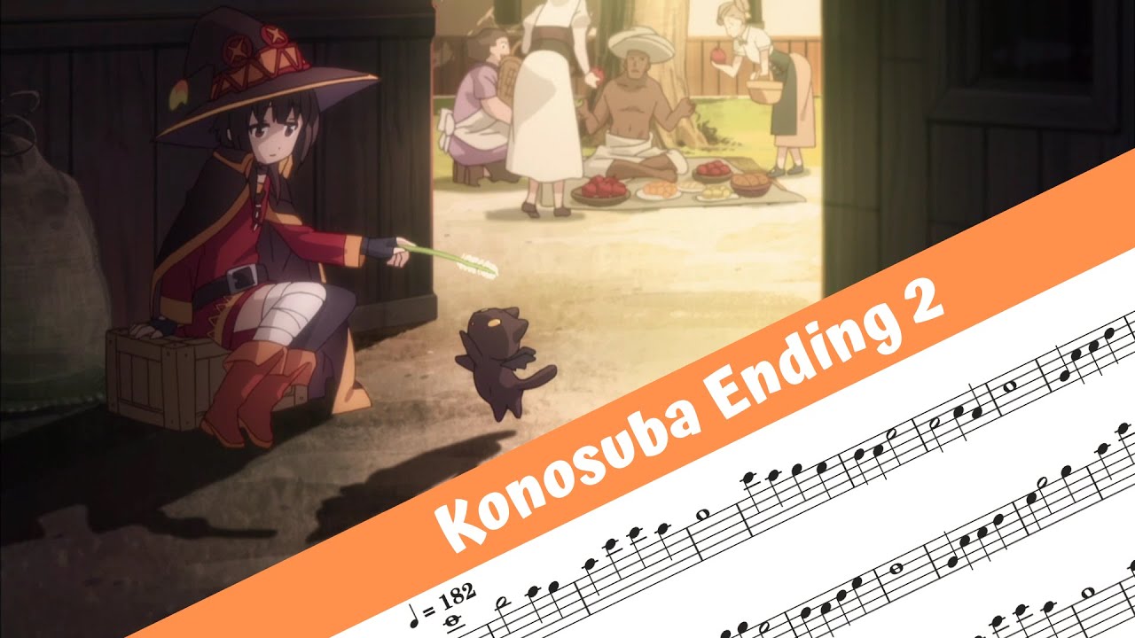 Konosuba Ending 2 (Flute) - YouTube