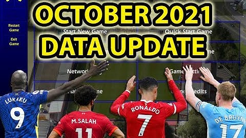 Championship Manager 01/02 | CM 01-02 | October 2021 Data Update | October 2021 Database