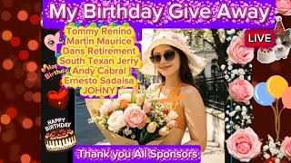 PINAY TOKS  is live! My birthday 🎂 Give AWAY thanks All sponsor 🥳