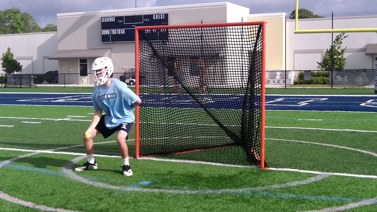 Goalie Hand/Eye and Footwork Tennis Ball Drill YouTube