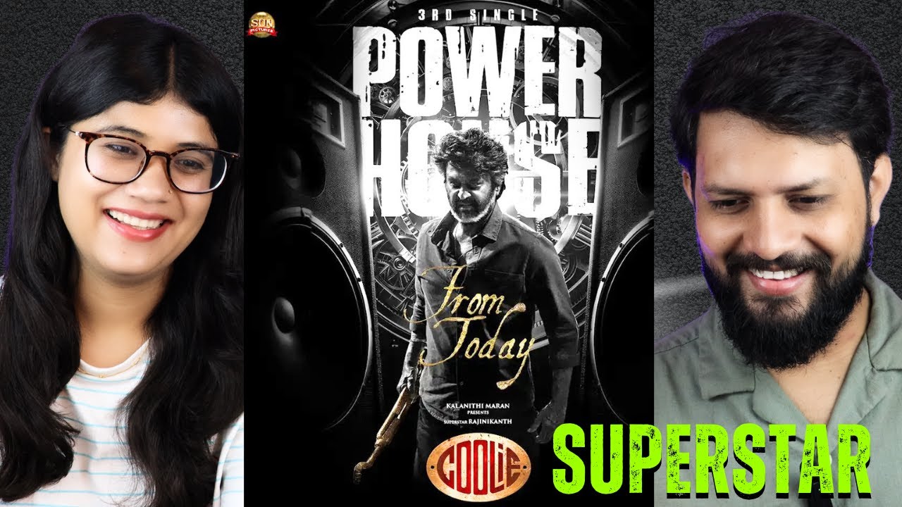 Powerhouse Coolie Reaction - Official Lyric Video | Coolie | Superstar Rajinikanth | Lokesh| Anirudh