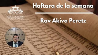 Haftara Matot - Masee | Rab Akiba Perets