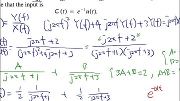 Frequency response of continuous time system Problem