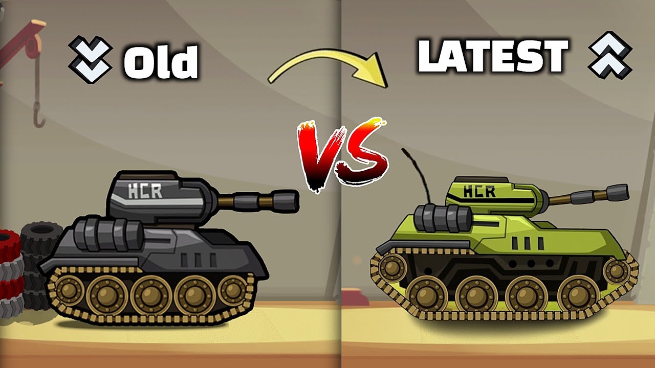 СТАРАЯ И ПОСЛЕДНЯЯ ВЕРСИИ Часть 2!! Hill Climb Racing 2