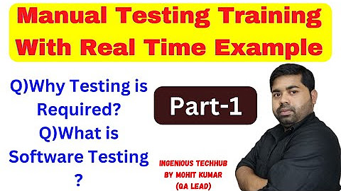 manual testing (Full Course) - YouTube