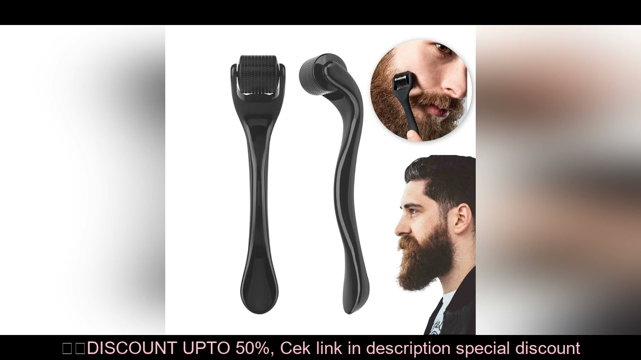 540 Needles for Facial Body Hair Growth Derma Roller for Skin Beard 0.2mm 0.25mm 0.3mm Needle Micro