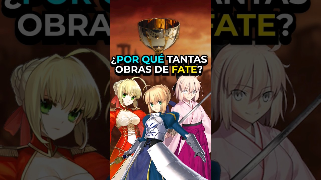 EL POR QUE HAY TANTOS ANIMES DE FATE 🧐 #fatestaynight #fateseries #fate #fategrandorder #fateorden