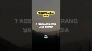 7 Kebiasaan Orang yang Bahagia #shorts #hidupversiterbaik #pengembangandiri #bahagia #personalgrowth
