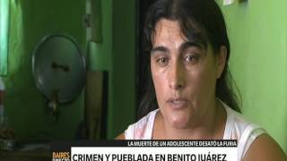 Crimen y pueblada en Benito Juárez – Telefe Noticias