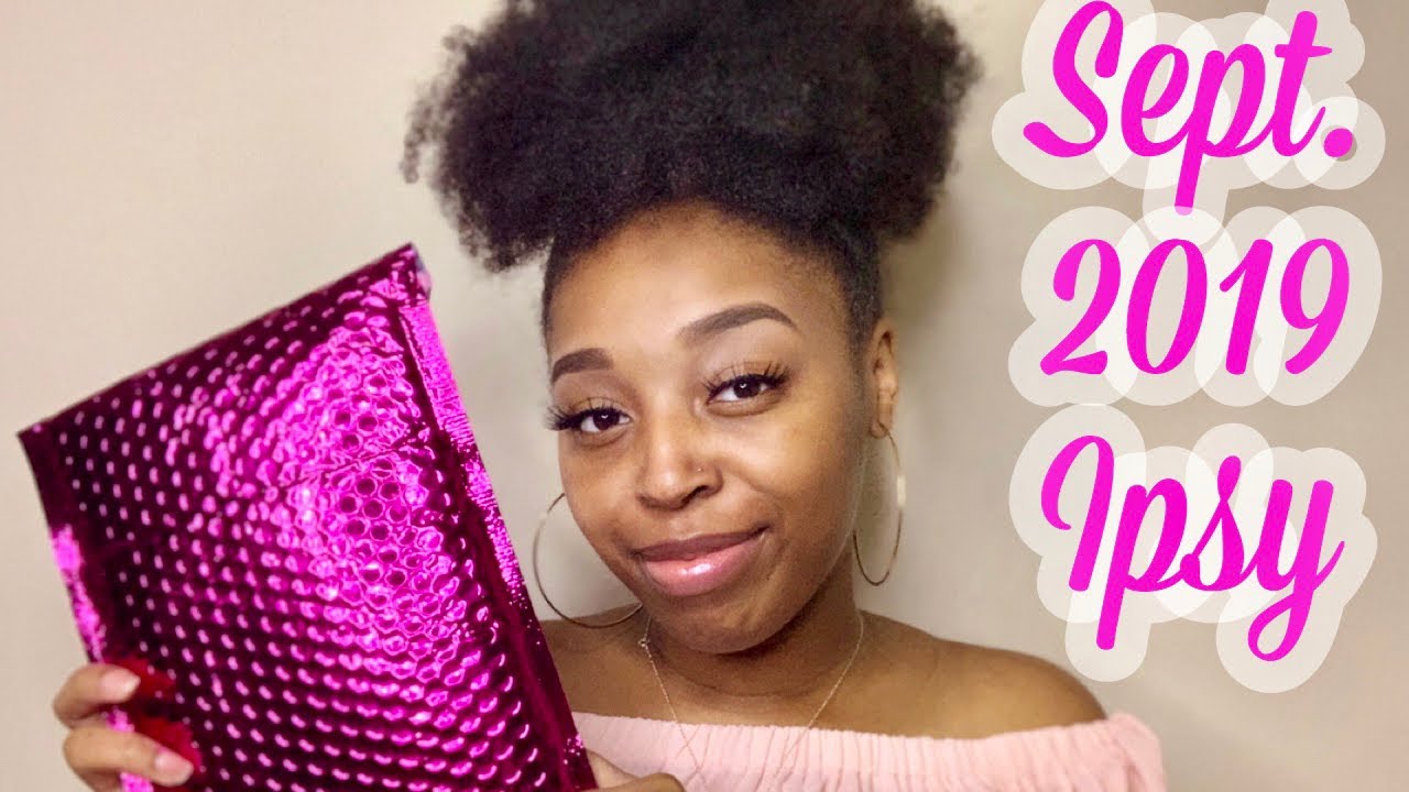 SEPTEMBER 2019 IPSY BAG