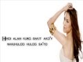 KAHIT NA By: Toni Gonzaga Lyrics Edited- Christorrie Madronial