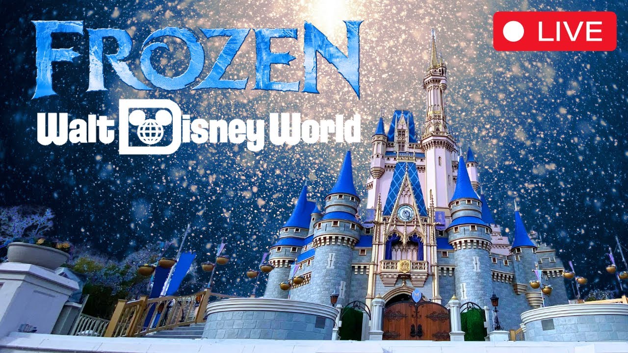 🔴LIVE🔴 Magic Kingdom & Happily Ever After Fireworks | Disney World FROZEN Mega Summer Livestream!