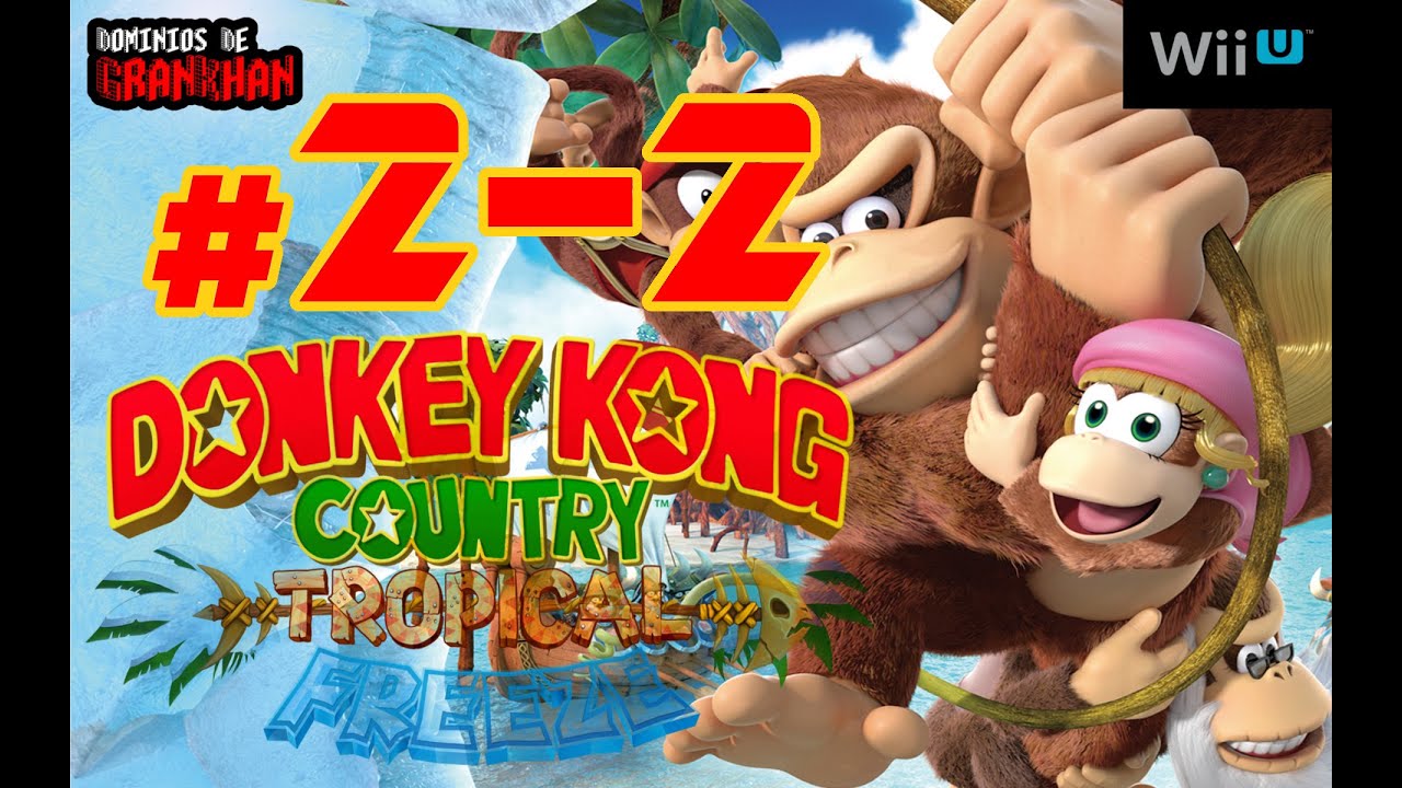 [ DKC TROPICAL FREEZE ] # 2-2 | Wii U | Guía letras KONG / piezas Puzzle - 100% Walkthrough