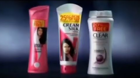 Sunsilk,Cream Silk and Clear Big Saving (Philippines) Commercial 2009 15s