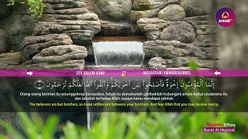 اذا كنت منزعج من شيئ ادخل هاذا الفيديو ... سورة الحجرات - ابراهيم الحق