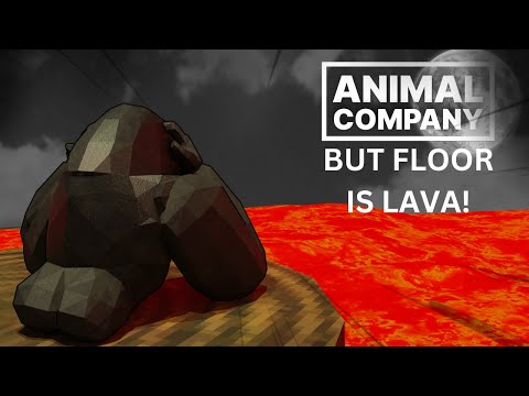 Animal Company, but the FLOOR IS LAVA | ANIMAL COMPANY CHALLENGE