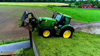 Silage 2017, Filling the Clamp