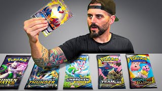 I Opened EVERY PACK Of Pokemon Cards From Sun & Moon!