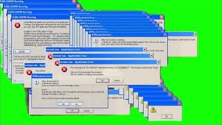 Windows XP error meme (free to use AND green screen) ((reuploaded))
