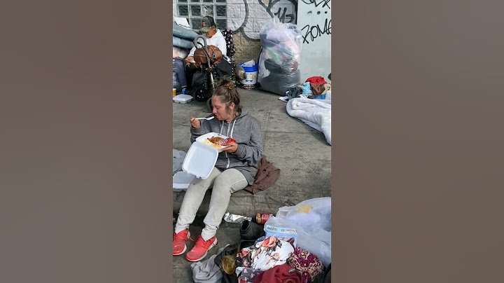 Homeless in America is something else 😭 #homelessinamerica