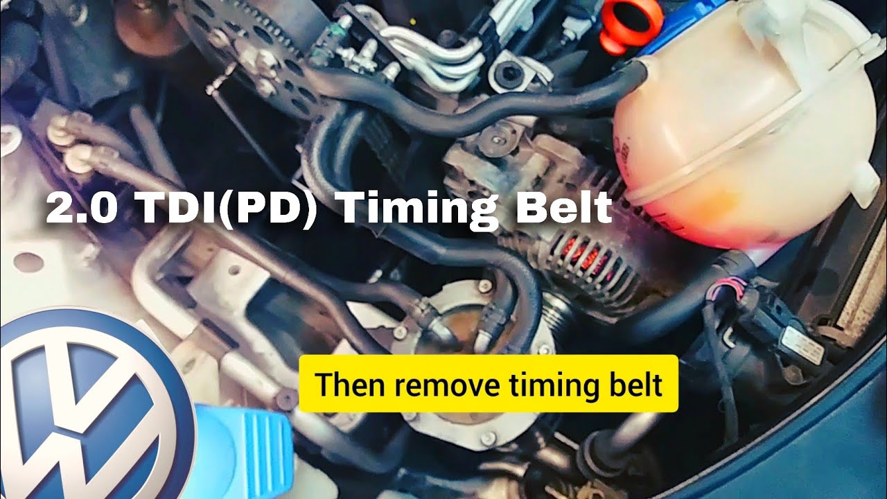 2.0 Tdi(pd) timing belt swap | vw passat b6