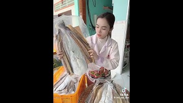 Khô cá dứa 3 nắng to đùng có con 2kg nha cả nhà, thịt dày ăn mới đã #dacsanmiensongnuoc #khocadua