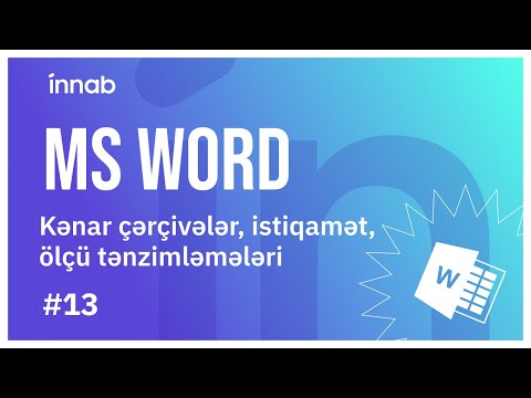 Video: Word 2013-də sətir aralığını necə dəyişdirmək olar?