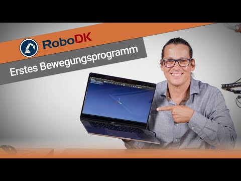 Creating Your First Movement Program with RoboDK - RoboDK Tutorial | Werner Hampel - The Robot Ch...