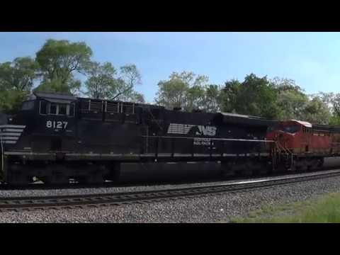 Norfolk Southern Leader And Two Dpus On Bnsf Coal Train Youtube Norfolk Southern Leader And Two Dpus On Bnsf Coal Train Youtube