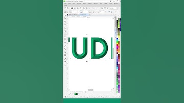 Bevel Effect in CorelDraw #shorts
