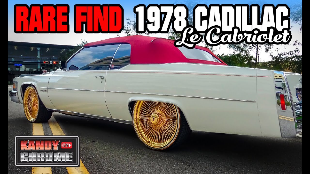 KandyonChrome: 1978 CADILLAC LE CABRIOLET FACTORY ORIGINAL