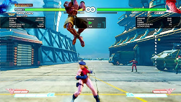 SFV- Cammy Throw Option Select Critical Art