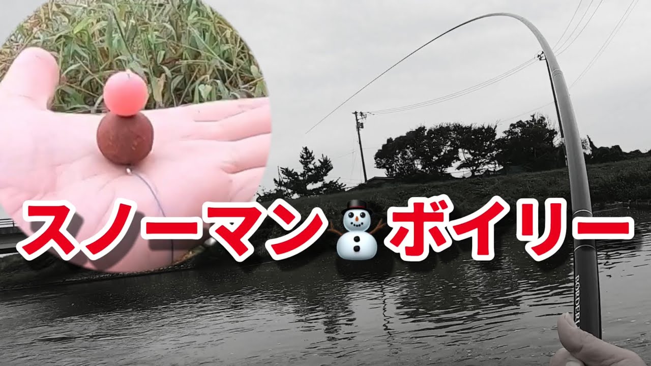 巨鯉のみを狙うストロングスタイルがこれ