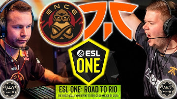 Allu ON FIRE!🔥🔥 🇫🇮 ENCE vs 🇸🇪 Fnatic BEST MOMENTS - Dust2 - ESL One: Road to Rio 2020