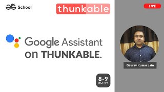 Google Assistant on Thunkable