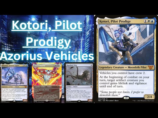 mtg kotori commander deck MTG Kotori Pilot Prodigy x1- -Neon Dynasty Commander-Pack Fresh
