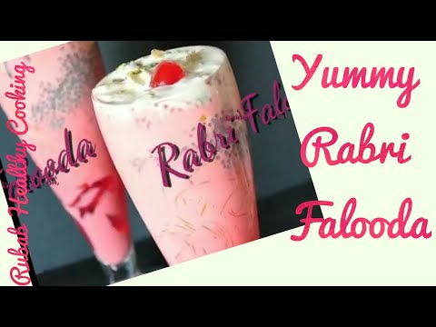 yummy-rabri-falooda---street-food---rubab-healthy-cooking---pakistani-food-recipe-channel