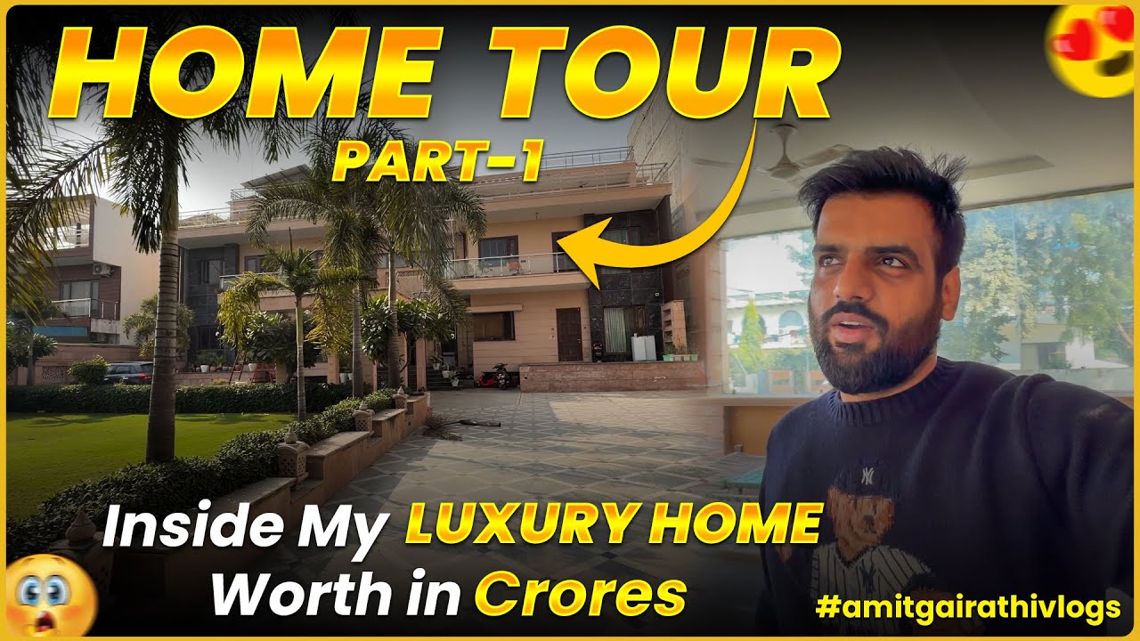 My Luxury Home Tour PART-1 | Crores Ka Ghar | Full Inside View 😍#LuxuryHomeTour #HomeTour #viralvlog
