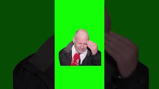 Arsenal Fan saying 'Lost the Plot' meme - Green Screen