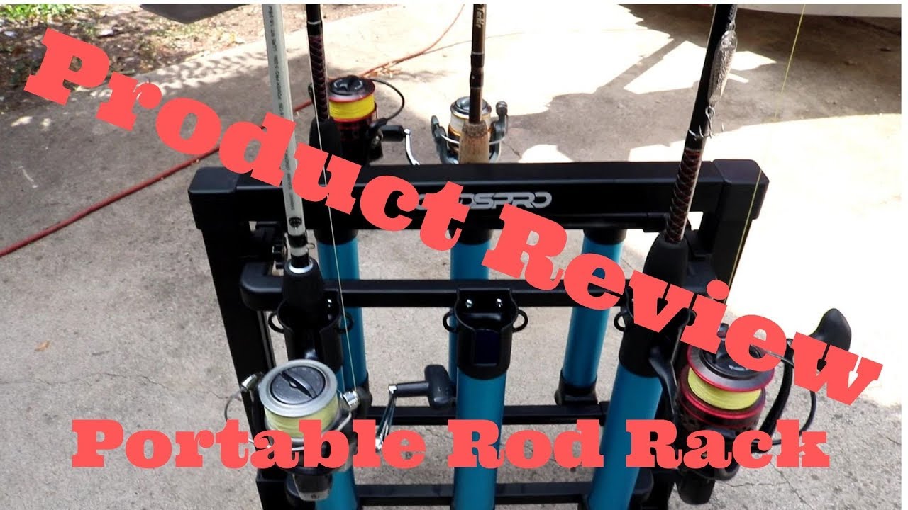 I review a Portable Fishing Rod Holder