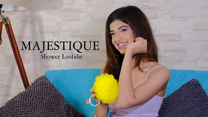 Majestique Shower Puff Bath Sponge Shower Loofahs Pouf Ball Nature Eco-friendly